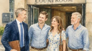 explaining what a surety is in a bail hearing.